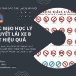 Vì sao nên áp dụng mẹo học lý thuyết lái xe ô tô hạng B?