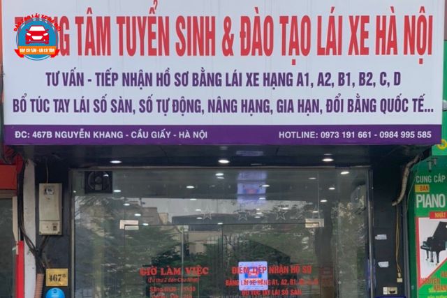 Trung tâm đào tạo bài bản – Đảm bảo tay lái vững vàng