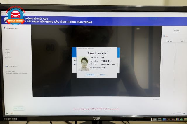 Phần mềm mô phỏng sát với thực tế kỳ thi sát hạch, giúp học viên làm quen và tự tin hơn