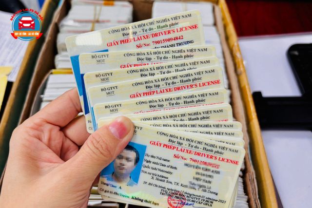 Các hạng GPLX đã thay đổi kể từ 01/01/2025