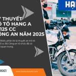 Thi Lý Thuyết Xe Mô Tô Hạng A Trên 125 CC Bộ Công An Năm 2026