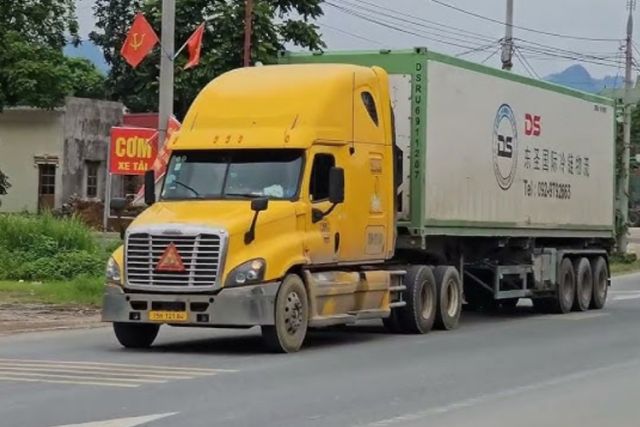 GPLX hạng C không được lái xe Container